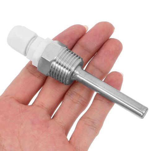 Mobestech Stainless Steel Temperature Sensor Housing Npt Thread Blind Tube for Solar Water Tank Protection Cable Gland Accessory Compatible with Various Probes Easy Installation and Enhanced in Kuwait