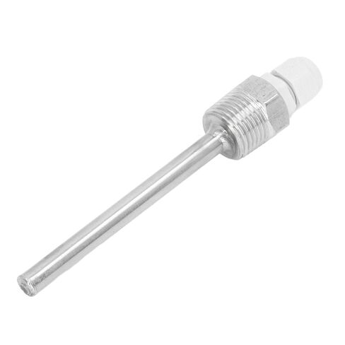100 ملم من الفولاذ المقاوم للصدأ Thermowell لمسبار مستشعر درجة الحرارة الشمسية، IP68 M12 أنبوب أعمى مع غطاء بلاستيكي ABS ملحق نظام التدفئة الشمسية in Kuwait