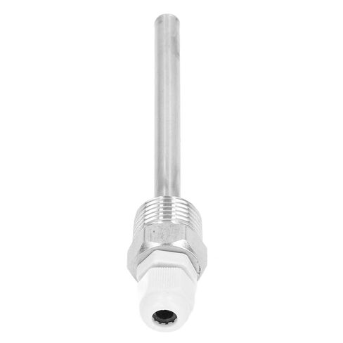 100 ملم من الفولاذ المقاوم للصدأ Thermowell لمسبار مستشعر درجة الحرارة الشمسية، IP68 M12 أنبوب أعمى مع غطاء بلاستيكي ABS ملحق نظام التدفئة الشمسية in Kuwait