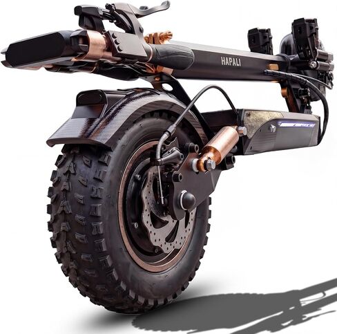 Off Road Electric Scooter, 1200W 25Miles Range 31 MPH,11" All Terrain Tire, Double Suspension,Disc Brakes Dual Suspension E-Scooter for Adults in Kuwait