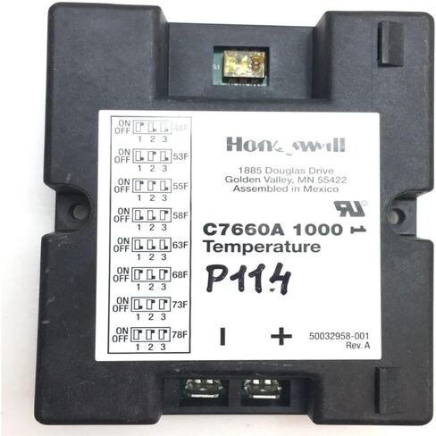 بديل لمحول درجة الحرارة الإلكتروني هانيويل C7660A 1000 المستخدم #P114K #مستعمل #مختبر in Kuwait