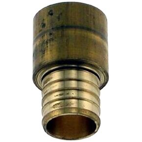 BestPEX 51192 Metal Brass Male Sweat Adapter MSWT, 1" Size