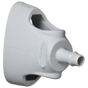 SBLF013-8B Grey Nylon Tube Fitting, Barbed Side Latch Quick Connect, 1/8" (3.2 mm) Tube ID, Female (Pack of 25)