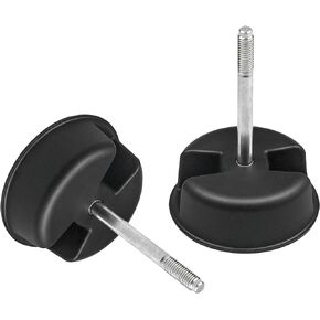 kingsea 2 Pack Hardtop Top Hard Panel Mounting Screw Knob Replacement Screw Compatible with Jeep Wrangler JK 2dr and Unlimited 4dr 2007-2019 (Red)