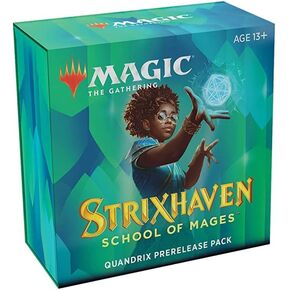 Magic TCG The Gathering Prerelease Kit: MTG Strixhaven Quandrix