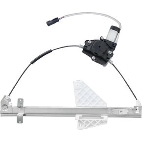 741-374 Rear Driver Side Power Window Regulator with Motor Compatible for 2001-2004 Jeep Grand Cherokee Replace 55363285AD