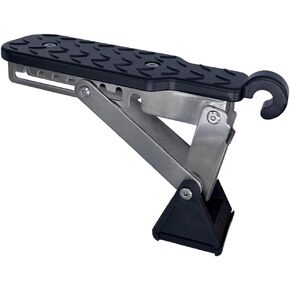 ZipSeven باب السيارة خطوة قابل للتعديل زوايا الباب مزلاج هوك سلم لسيارات الدفع الرباعي حامل سقف حامل دواسة الملحقات للمركبات (أسود) in Kuwait