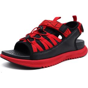 ONCAI Men Hiking Sandals, Arch Support Walking Sandals with Outdoor Orthotic Footbed for Plantar Fasciitis, Hombre Sandalias Recovery Sport Slides Size 7-14