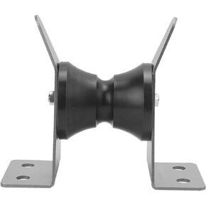 Marine Anchor Bracket 316 Stainless Steel Dual Wheel Butterfly Type Mount Bow Roller Bracket Marine Hardware Boat Accessories for Ship Yacht Fishing Boat Speedboat