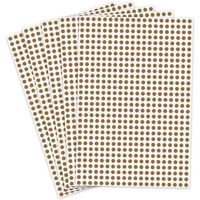 Starboling Dot Stickers,1/4 Inch Red Circle Stickers,3000pcs Self-Adhesive Color Coding Labels,Round Labeling Stickers for Office Classroom Garage Sale