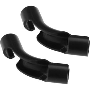 2pcs Hose Bender for Racing Fuel Tanks Heavy Duty Fuel Hose Compatible with VP Compatible with Sportsman Compatible with Rural King(Black)