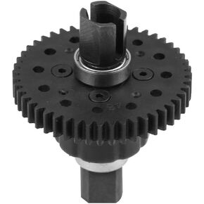RC Middle Differential, Black RC Car Middle Differential for Model Vehicle(48T Nylon Gear) Rc Differential 1/8 Rc Center Diff Lock