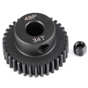 Steel 5mm Bore 48P 30T-39T Pinion Gear for 3.175mm/5mm Shaft 1/10 1/5 1/6 1/8 RC Brushless Brush Motor (30T)