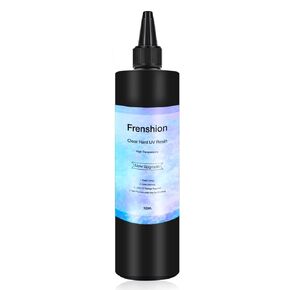 500g UV Resin-Upgrade I Minute Quick Cure! Hard Type Crystal Clear UV Epoxy Resin Glue For Jewelry Earrings Necklace Bracelet Making Making,Casting & Coating Craft Decoration
