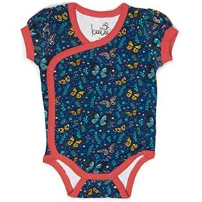 Organic Cotton Half Sleeve Kimono Onesie Romper