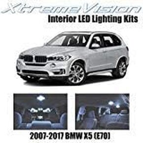 XtremeVision Interior LED for BMW X5 (E70) 2007-2017 (20 Pieces) Cool White Interior LED Kit + Installation Tool