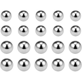 uxcell 5mm, 6mm Bearing Balls 316L Stainless Steel Precision Balls 100pcs in Kuwait