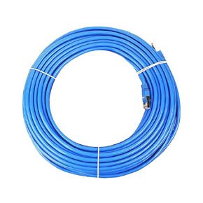 كابل إيثرنت رقمي Cat6 من J-Tech بطول 100 قدم صلب 23AWG UTP 100% من النحاس النقي للشبكة ونقل الفيديو والصوت عالي الأداء [JTECH-CAT6-100ft]