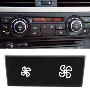 Air Conditioning Control Button, ABS AC Climate Control Button Replacement Fit for E90 E91 E92 E93 F25 X1 X3/E84