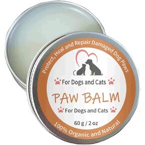 بلسم مخلب الكلب، واقي بلسم مخلب الكلب ضد الحرارة طوال الموسم، كريم مخلب زبدة الكلاب والقطط مهدئ ويشفي ويصلح ويرطب الشمع للأنوف الجافة والأقدام الخشنة المتشققة 2 أونصة in Kuwait