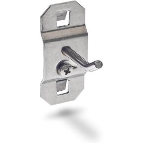 Triton Products Stainless Steel Hook Pegboard, 1 Inch