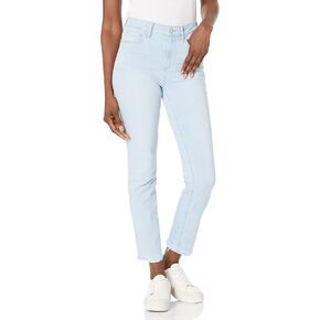 PAIGE Women's Hoxton high Rise Straight Skinny fit in Starman, 34