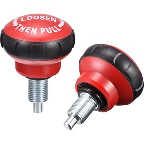 uxcell Fitness Equipment Pull Pin Spring Knobs for Fitness
