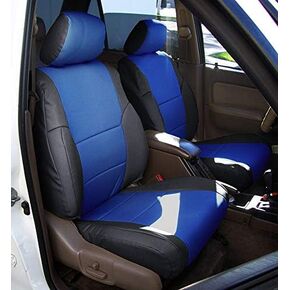 Iggee Artificial Leather Custom Made Original fit Front Seat Covers (Beige) Designed for 1996-2002 Toyota 4 Runner