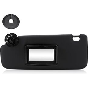 Left Drivers Side Black Sun Visor Fit for Chevrolet Chevy Cruze 2011 2012 2013 2014 2015 2016 Sunvisor Replacement 95034256 95034253 84126667 84126658