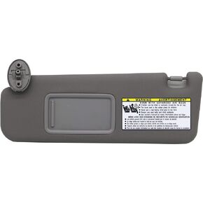 Ezzy Auto Beige Left Driver Side Sun Visor Compatible with 4Runner 2004 2005 2006 2007 74320-3D050 74320-3D050-B0