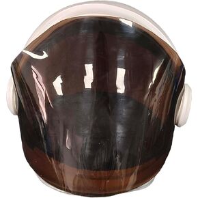 EKOCEV Astronaut Latex Helmet with Vision Board Cosplay Space Helmet Christmas Halloween Accessories Birthday Gifts for Kids