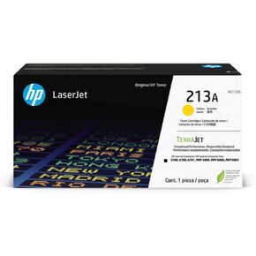 HP 213A Yellow Original LaserJet Toner Cartridge, W2132A