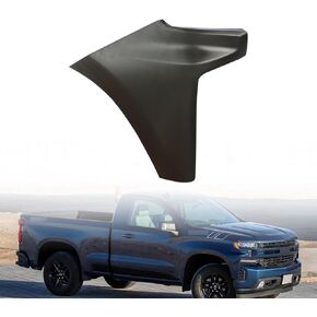 Silverado Left bumper end cap - Driver Side Front Bumper End Cap Extension Trim Replacement For 2019 2020 2021 2022 Chevy Silverado 1500