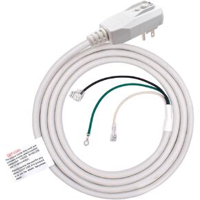ELEGRP 0651515LY L15515 L22515 14AWG LCDI Power Cord Plug for A/C Air Conditioner, E250451 UL Certified, 7.5FT Leakage Current Detection Interrupter Replacement, 120V 15A 1800W 60Hz NEMA 5-15P, 1 Pack