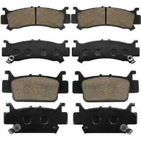 Brake Pads Replacement for Honda Pioneer 1000 1000-5 2016-2021 Talon 1000R 1000X 2019-2021 SXS 1000 M3 Pioneer 2016-2020 06451-HL4-A01 06452-HL4-A01 06431-HL4-A01 06432-HL4-A01
