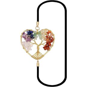 Elastic Bookmark Handmade Crystal Tree Bookmark for Women, Unique Crystal Bookmark Gifts Birthday Gifts, Mothers Day, Thanksgiving, Valentine's Day Gifts Gift for Women Her Book Lovers Teacher…