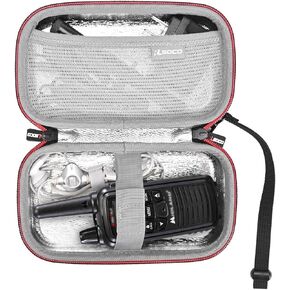 RLSOCO Travel Case for Midland LXT600VP3/T51VP3 X-TALKER Handheld Portable FRS Two Way Radio (Case Only)