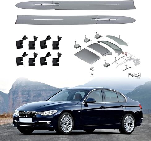 12 PCS 2007-2019 for BMW M3 M4 328i 335i 428i 430i 435i 440i E93 F33 F83 Convertible Roof Top Hinge Cover Left Right Replacement Number # 54377184037(Roof Trim 12-Piece Set) in Saudi Arabia