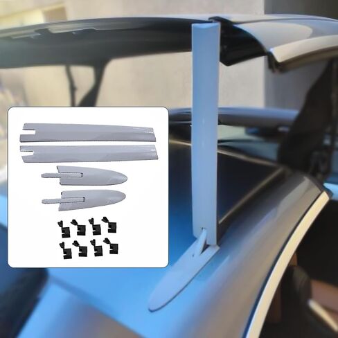 12 PCS 2007-2019 for BMW M3 M4 328i 335i 428i 430i 435i 440i E93 F33 F83 Convertible Roof Top Hinge Cover Left Right Replacement Number # 54377184037(Roof Trim 12-Piece Set) in Saudi Arabia