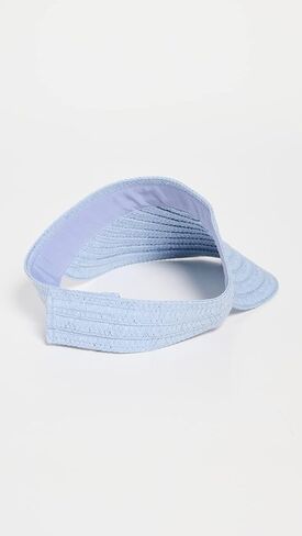 Madewell Women's Packable Wide Braid Roll Up Straw Visor in Saudi Arabia