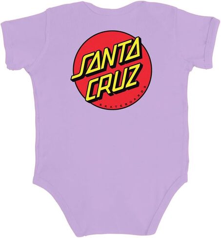 SANTA CRUZ Classic Dot S/S One Piece T-Shirt Lavender 12 Mos Infant in Kuwait