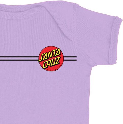 SANTA CRUZ Classic Dot S/S One Piece T-Shirt Lavender 12 Mos Infant in Kuwait