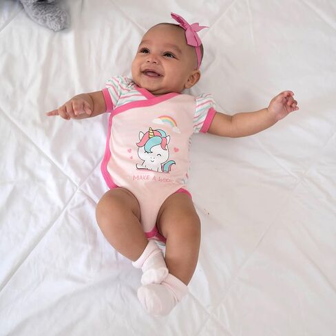 Organic Cotton Half Sleeve Kimono Onesie Romper in Saudi Arabia