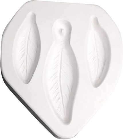 Feather Trio Jewelry Casting Mold for Glass Fusing in Saudi Arabia