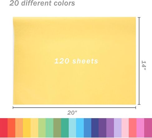 3 otters 120 Sheets Black Tissue Paper, 14x20 Inches Gift Bags Wrapping Paper Bulk for Bouquet Flowers Wedding Birthday DIY Project Crafts Graduation Halloween Party Decor in Kuwait