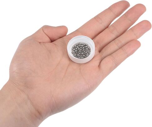 uxcell 5mm, 2.5mm Bearing Balls 304 Stainless Steel Precision Balls 200pcs in Saudi Arabia