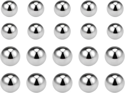 uxcell 5mm, 6mm Bearing Balls 316L Stainless Steel Precision Balls 100pcs in Kuwait