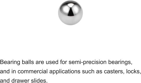 uxcell 5mm, 6mm Bearing Balls 316L Stainless Steel Precision Balls 100pcs in Kuwait