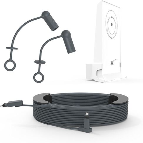 مجموعة حامل تثبيت على الحائط 3 في 1 من TUIUHU لجهاز StarLink Mesh WiFi Router V2 ومحول Star Link Ethernet (علبة كابل Starlink Ethernet، دعامة تثبيت Starlink، غطاء حماية نهاية كابل StarLink) in Kuwait