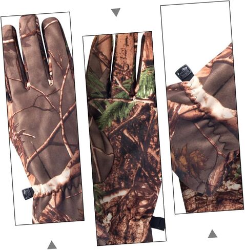 1 Pair Gloves Logging Gloves Cold Weather Riding Glove Full Finger Gloves Camo Gloves Bike Gloves for Kids Windproof Gloves Waterproof Fishing Woman Youth in Saudi Arabia